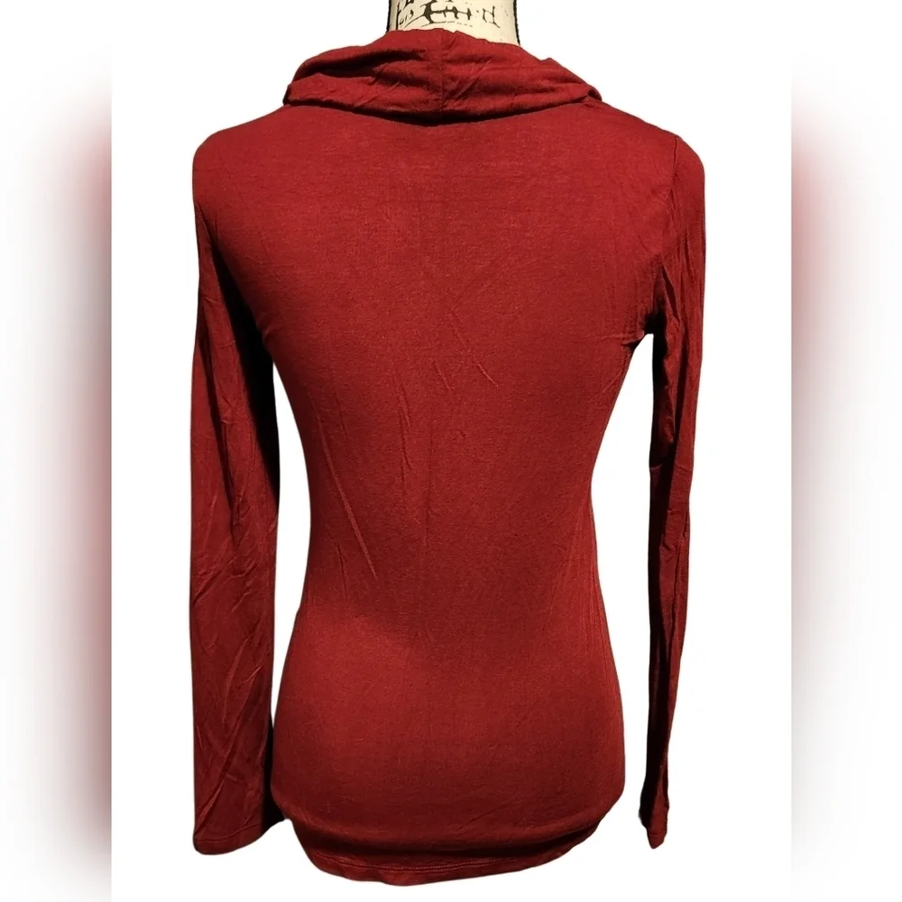 Kut From The Kloth Cowl Neck Long Sleeve Blouse